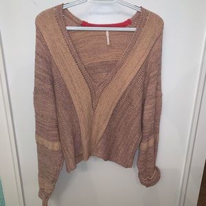 Free People V-Neck Sweater